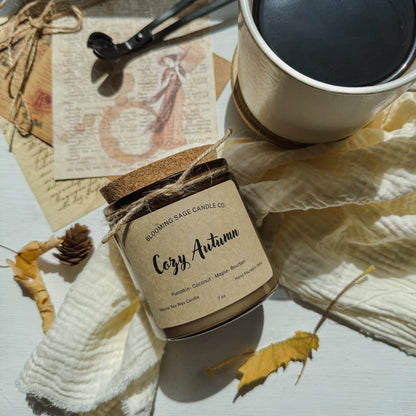 Cozy Autumn Soy Wax Candle