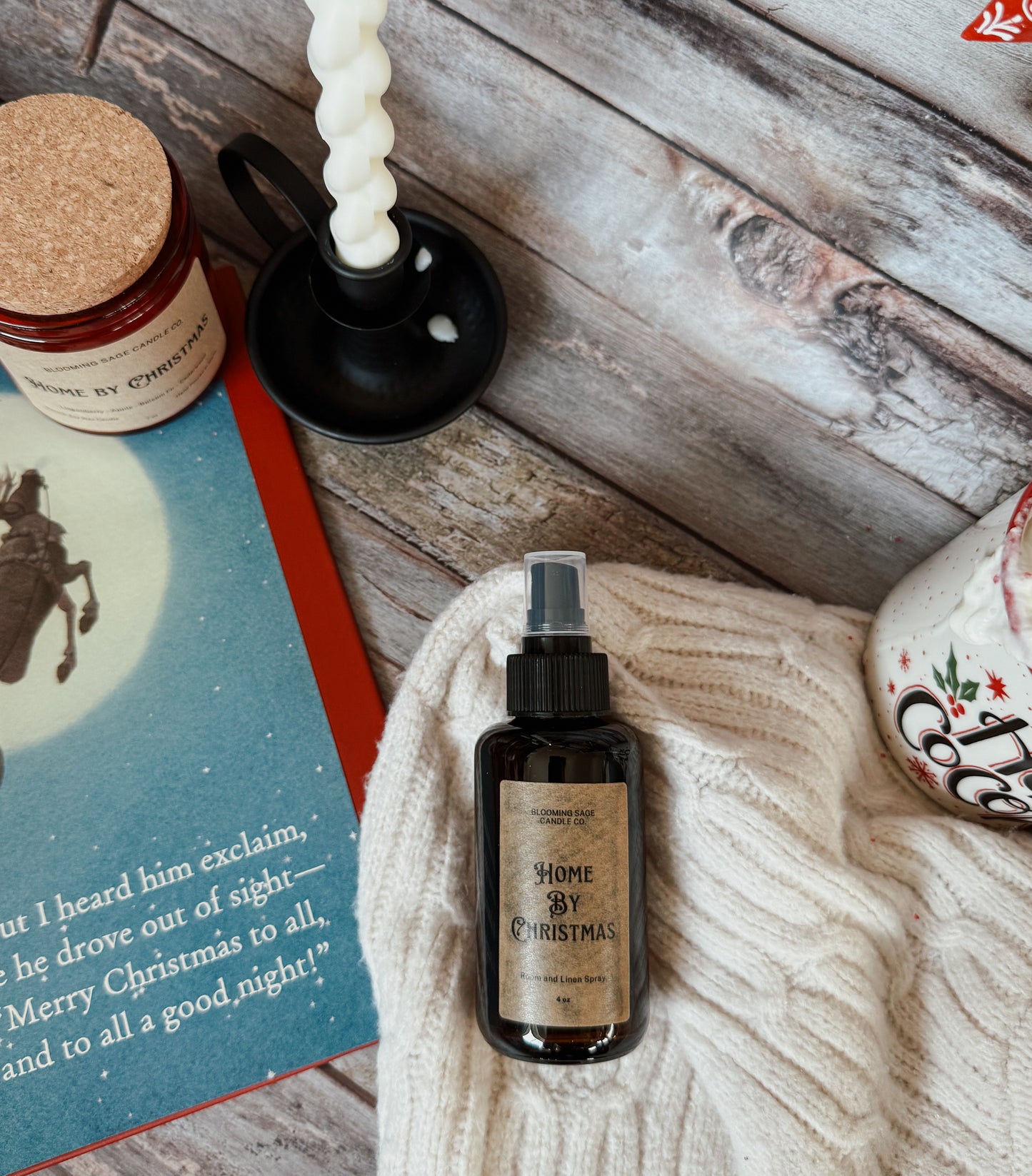 Home By Christmas Room + Linen Spray