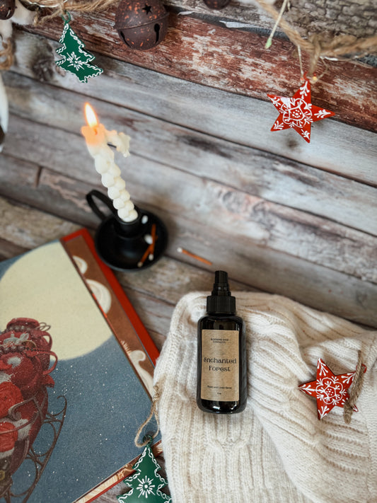 Enchanted Forest Room + Linen Spray