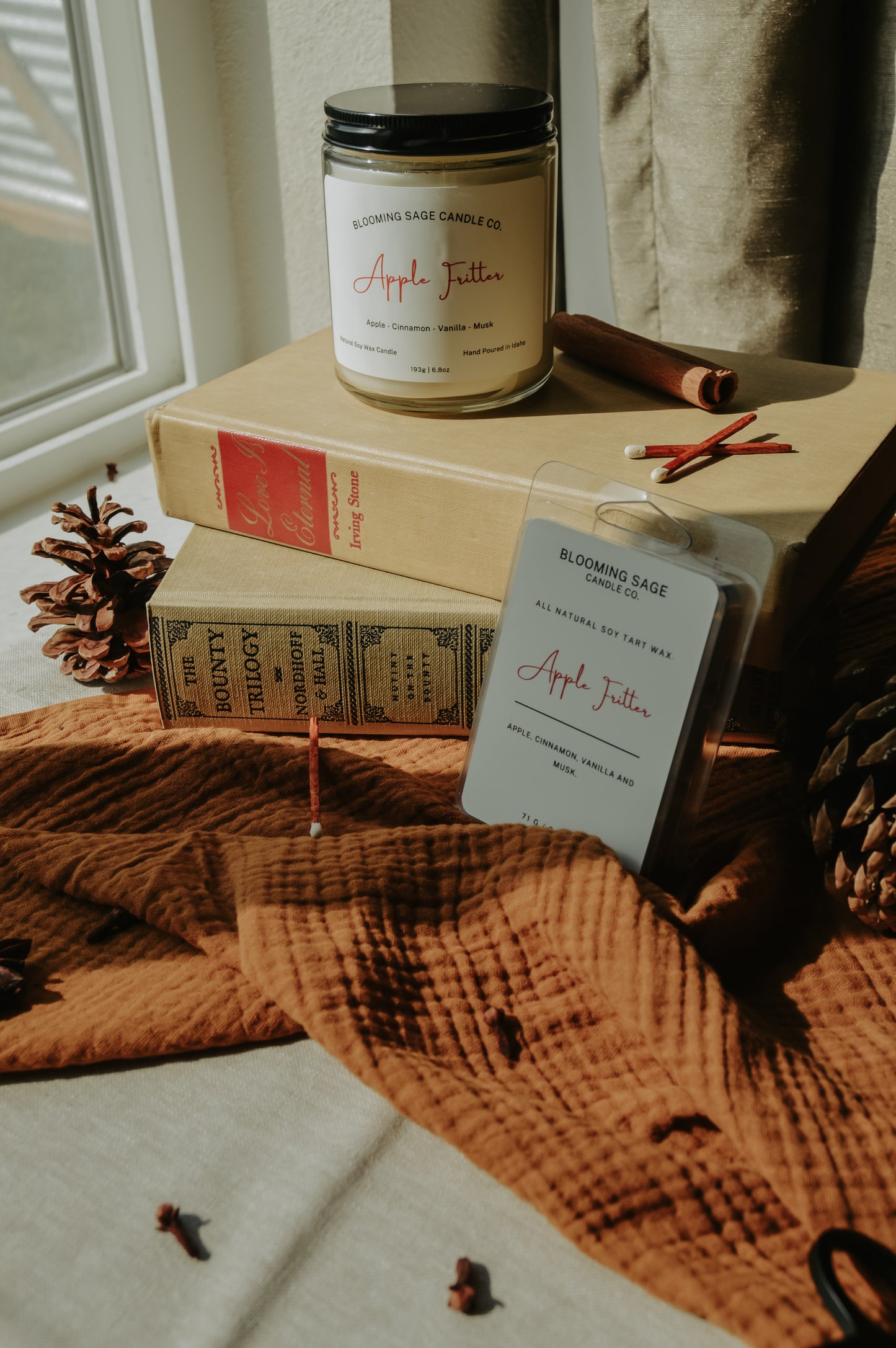 Apple Fritter Soy Wax Candle