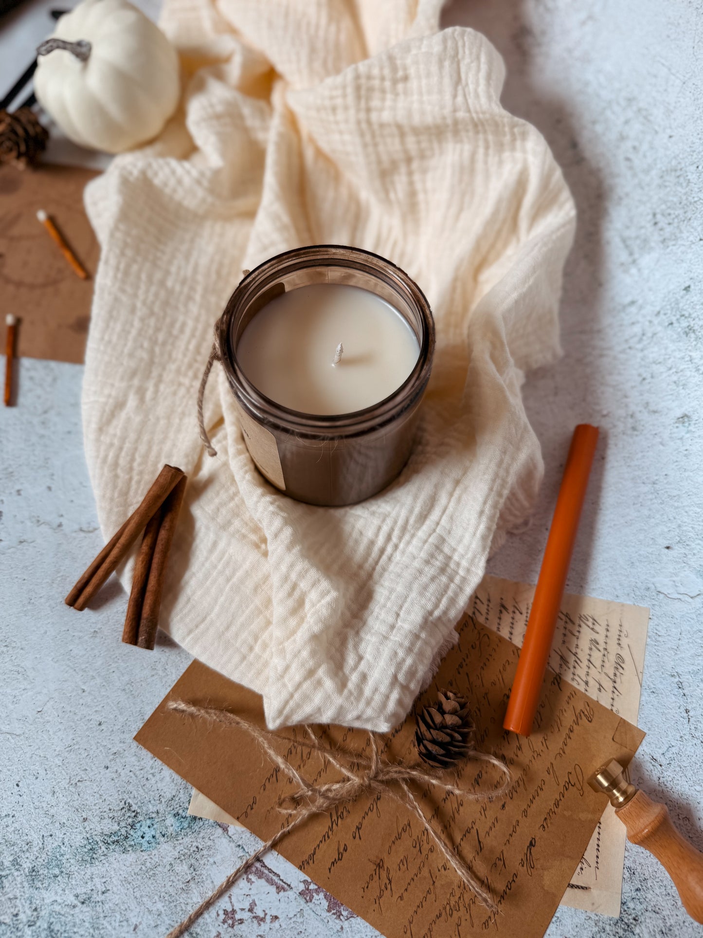 Cozy Autumn Soy Wax Candle